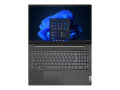 Copy electronic vam predstavlja Laptop LENOVO V15 G4 R3 7320U 15.6" 16GB, 512GB, FHD, Free dos [82YU0100SC]. Na fotografiji je crni laptop koji je otvoren pod kutom od 180 stupnjeva. Vidi se prednja strana