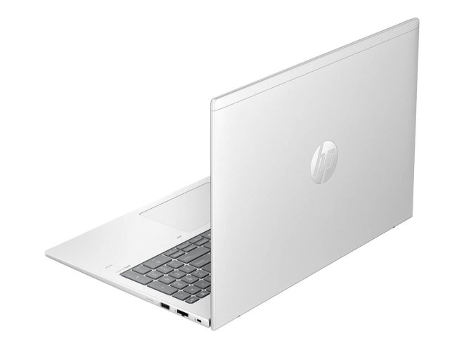 Copy electronic vam predstavlja Laptop HP ProBook 460 G11 U5 125U 16", 16GB, SSD1TB, Win11Pro [A38DXET#BED]. Na fotografiji je srebrni laptop koji je otvoren pod kutom od 90 stupnjeva. Okrenut je tako da se vidi stražni dio ekrana i lijevi bočni dio. Ima crnu tipkovnicu.