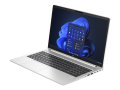 Copy electronic vam predstavlja Laptop HP ProBook 450 G10 i7-1355U 15.6 16GB, SSD1TB, Win11Pro,[9G213ET#BED]. Na fotogrfiji je srebrni laptop koji je otovren pod kutom od 90 stupnjeva. Malo je zakrenut u lijevu stranu.