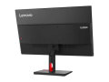 Copy electronic vam predstavlja Monitor LENOVO ThinkVision S24"-30 23.8" IPS FHD WLED [63DEKAT3EU]. Na fotografiji je crni monitor. Vidi se stražnja strana.