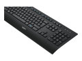 Copy Electronic vam predstavlja tipkovnicu Logitech K280e corded USB black (HR) [920-005217]. Na fotografijije crna tipkovnica. Prikazan je samo dio tipkovnice. 2/3 desne strane iz pričije perspektive.