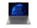 Copy electronic vam predstavlja Laptop LENOVO ThinkBook 16p G5 i9-14900HX 16" 2x16GB,SSD1T, RTX 4060 [21N50013SC]. Na fotografiji je srebrni laptop, koji je otvoren pod kutom od 90 stupnjeva. Vidi se prednja sterana, na ekranuje crno plava pozadina