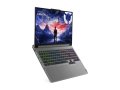 Copy electronic vam predstavlja Laptop LENOVO Legion 5 i7-14650HX 16", 16GB, 1TB, RTX 4060 8GB, [83DG002ASC]. Na fotografiji je srebrni laptop, koji je otvoren pod kutom od 100 stupnjeva. Malo je zakrenut u desnu stranu. Pozadina na ekranu je plave boje a tikovnica ima pozadinsko osvjeljenje u boji.