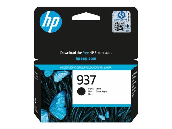 Copy electronic vam predstavlja Tinta HP 937 Black Original Ink 1250 stranica [4S6W5NE#SE1]