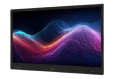 Copy electronic vam predstavlja Interaktivni ekran Ricoh A7510, 75". Na fotografiji se vidi prednja strana ekrana, pozadine ekrana je crna sa ljubičastim detaljima