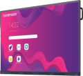 Copy electronic vam predstavlja Interaktvini ekran Cleverouch 65" Impact Max 2, 4K DLED, LAN, HDMI, Wifi. Na fotografiji je prednja strana ekrana