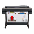 Copy electronic vam predstavlja Ploter HP DesignJet T650 36", 2025, + postolje, Color, InkJet, LAN, WiFi. Na fotografiji je prednja strana uređaja. Printer je malo zakrenut  u lijevu stranu.