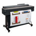 Copy electronic vam predstavlja Ploter HP DesignJet T650 36", 2025, + postolje, Color, InkJet, LAN, WiFi. Na fotografiji je prenja strana printera ali je malo zakrenut u desnu stranu.