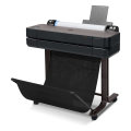 Copy electronic vam predstavlja Ploter HP DesignJet T630 24", 2025 + postolje, 4boje, tintni ispis u boji. Na fotografiji je prednja strana printera. Printer je na postolju i malo je zakrenut u desnu stranu