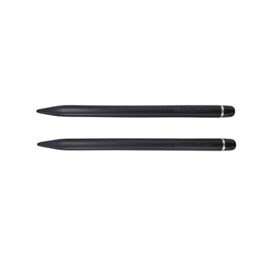 Copy electronic vam predstavlja Olovka za Touch screen ekrane, Clevertouch Impact LUX stylus, pack of 2. Na fotografiji su dvije crne olovke.