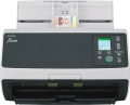 Copy electronic vam predstavlja Skener Ricoh - Fujitsu fi 8190, ADF 100, 90ppm/180ipm, LAN, 13000, PA03810-B001. Na fotografiji je crno bijeli skener. Sa desne strane se nalazi displey sa upravljčkim gumbima