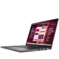 Copy electronic vam predstavlja Laptop Dell Latitude 3450, 14" FHD, i7-1355U, 16GB, SSD512GB, WiFi, LAn, Bluetooth, Win11Pro, 36mj. Na fotografiji je crni laptop koji je otvoren pod kutom od 90 stupnjeva. Vidi se prednja strana i desna bočna strana.