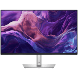 Copy Electronic vam predstavlja Monitor Dell Professional P2425H 24", 1920x1080, FHD IPS, 100Hz, 5ms, DP, HDMI, VGA. Pivot. Na fotografiji je prednja strana monitora. Monitor je crno siva kombinacija.