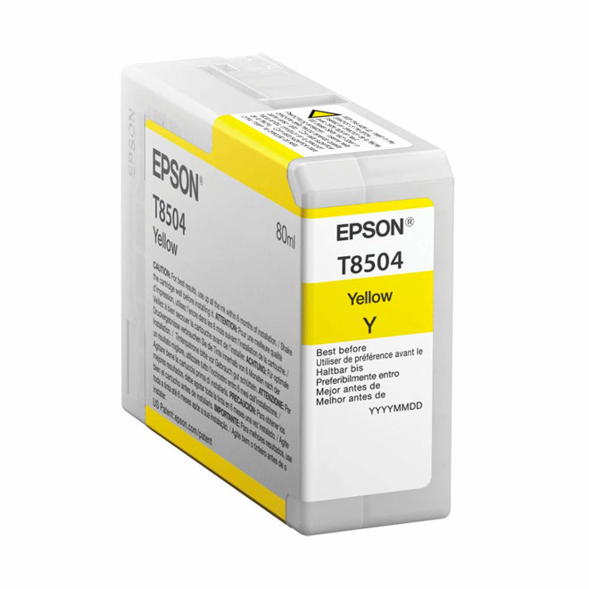 Epson tinta Singlepack Yellow T850400, 80 ml, Original [C13T850400]