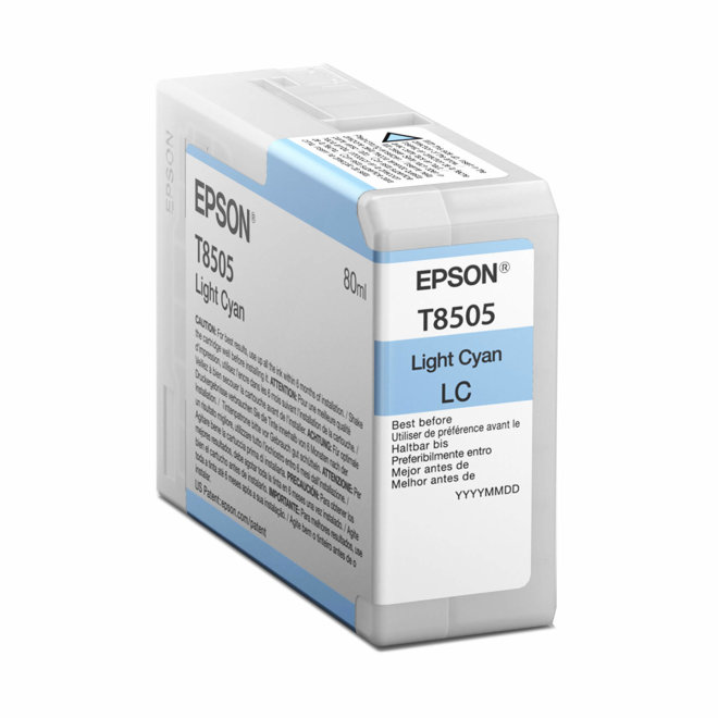 Epson tinta Singlepack Light Cyan T850500, 80 ml, Original [C13T850500]