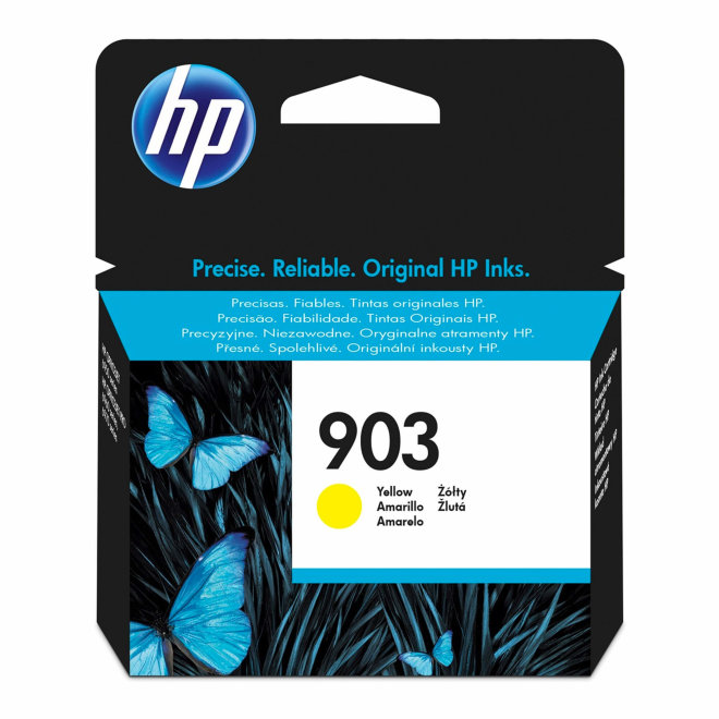 HP 903 Yellow Original Ink Cartridge [T6L95AE]