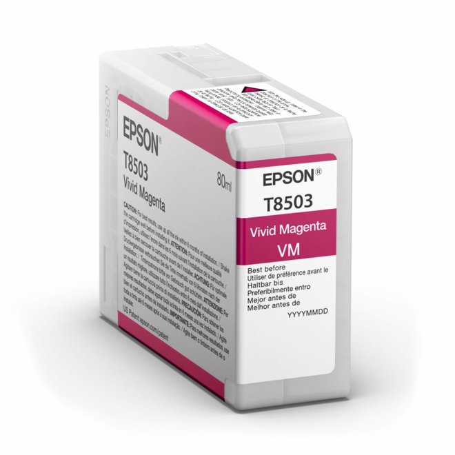 Epson tinta Singlepack Magenta T850300, 80 ml, Original [C13T850300]
