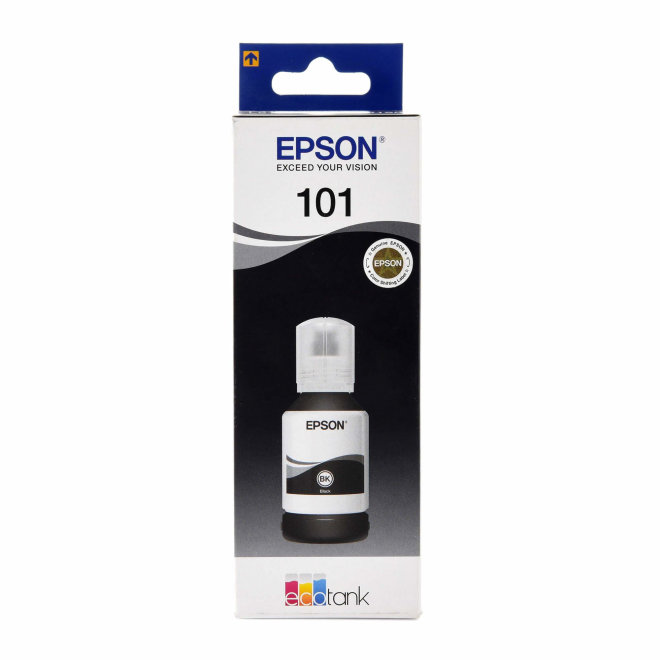 Epson 101 EcoTank Black ink bottle, tinta u boci, Original [C13T03V14A]