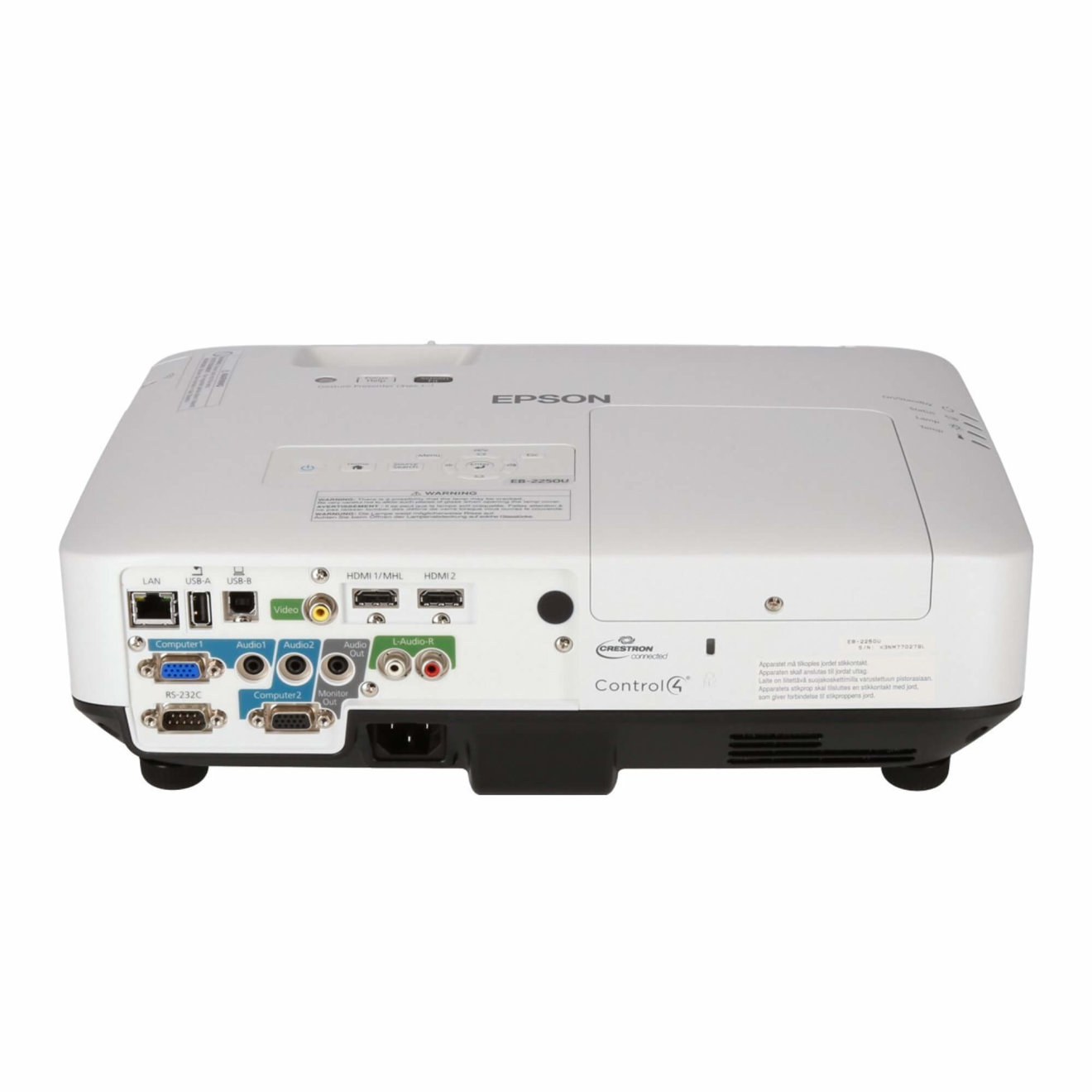 Epson EB-2250U, projektor, 3LCD, WUXGA, FHD, HDMI, USB, Ethernet, VGA ...