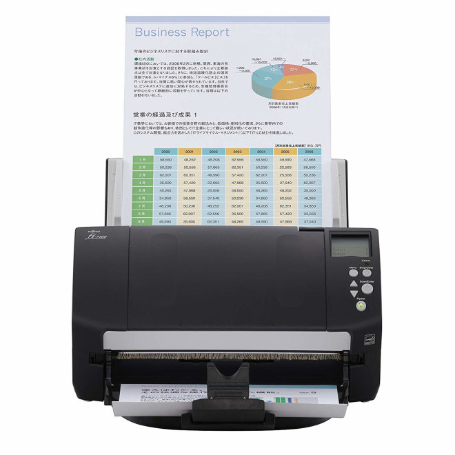 Fujitsu fi-7160, skener, 600 dpi, 60 ppm / 120 ipm, A4, LCD, USB 3.0 [PA03670-B051]