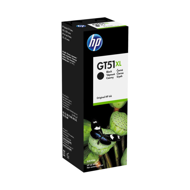 HP GT51XL 135-ml Black Original Ink Bottle [X4E40AE]