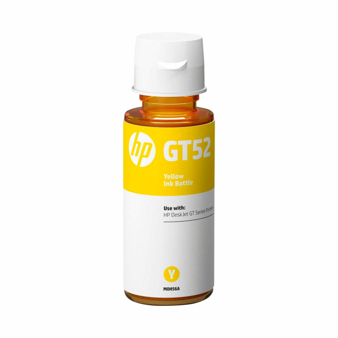 HP GT52 Yellow Ink Bottle, tinta u boci, cca 8.000 ispisa, Original [M0H56AE]