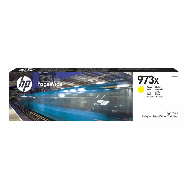 HP 973X High Yield Yellow PageWide Cartridge, tinta, cca 7.000 ispisa, Original [F6T83AE]
