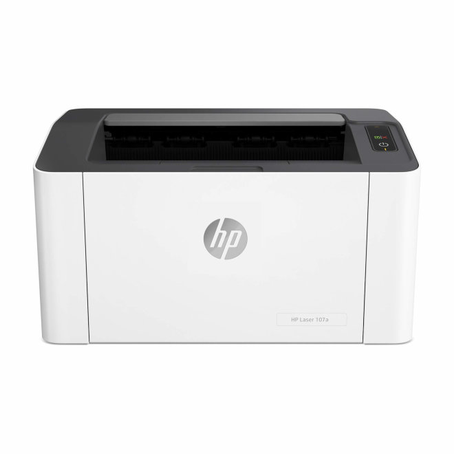HP Laser 107a, jednofunkcijski pisač, laserski crno-bijeli ispis, A4 format, USB [4ZB77A#B19]