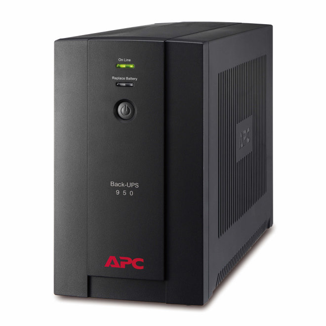 APC Back-UPS 950VA, besprekidno napajanje, 230V, 480W, AVR, 4 x Schuko utičnica, Black [BX950U-GR]
