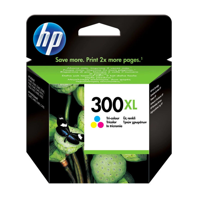 HP 300XL High Yield Tri-color Ink Cartridge, tinta, cca 440 ispisa, Original [CC644EE#UUS]