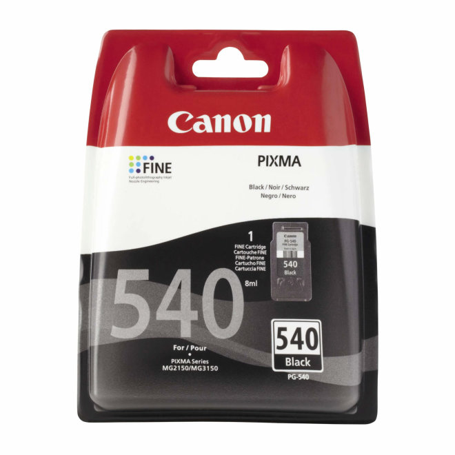 Canon tinta PG-540, Black, cca 180 ispisa, Original [5225B005]