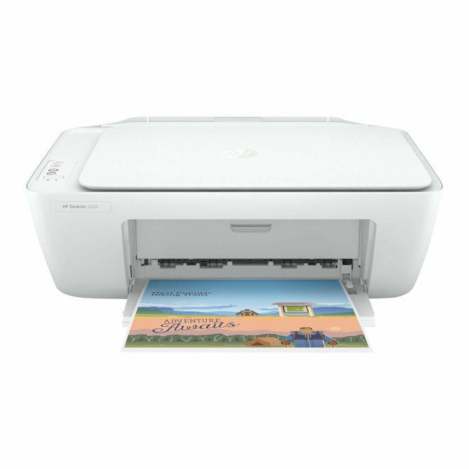 HP Deskjet 2320 All-in-One, Višefunkcijski pisač, Kolor, Ink-jet, A4, 7 str/min, 60 listova, USB 2.0, White [7WN42B#670]