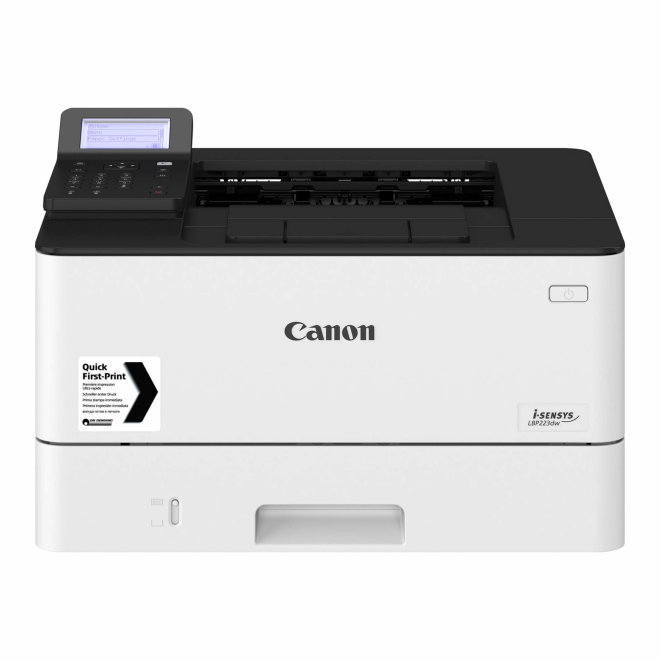 Canon i-SENSYS LBP223dw, jednofunkcijski pisač, laserski c/b ispis, A4, WiFi, Ethernet, USB, Mopria, Canon PRINT Business, AirPrint, Duplex, 60 – 163 g/m² [3516C008AA]