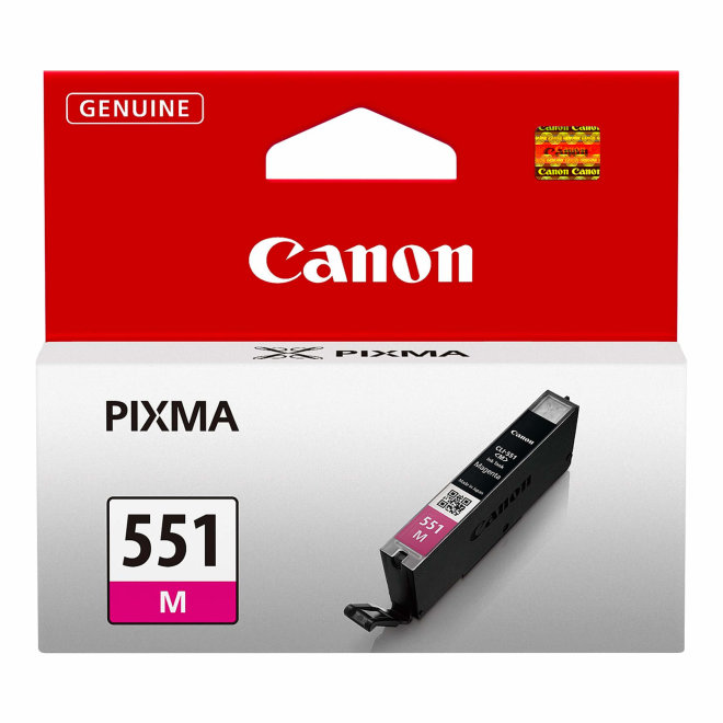 Canon CLI-551M Magenta Ink Cartridge, tinta, cca 298 ispisa, Original [6510B001AA]