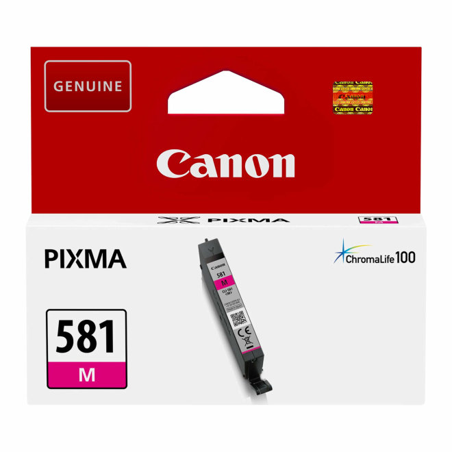 Canon CLI-581M Magenta Ink Cartridge, tinta, cca 237 ispisa, Original [2104C001AA]