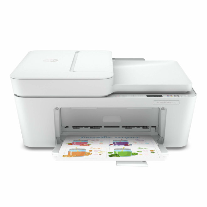 HP DeskJet Plus 4120, višefunkcijski pisač, tintni ispis u boji, A4, WiFi, USB, ADF, Apple AirPrint, Mopria [3XV14B#670]