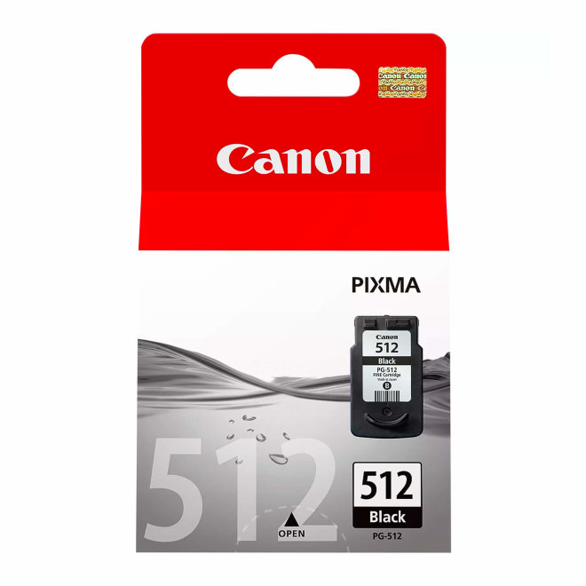 Canon PG-512 High Yield Black Ink Cartridge, tinta, cca 400 ispisa, Original [2969B001]