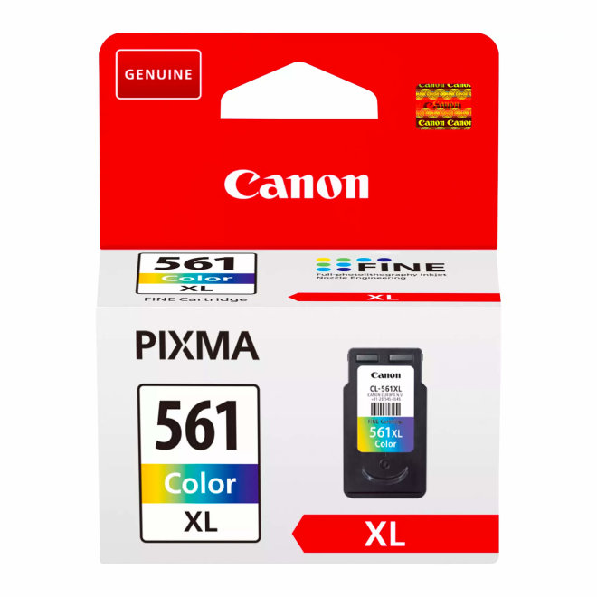 Canon CL-561XL High Yield Colour Ink Cartridge, C/M/Y tinta, cca 300 ispisa, Original [3730C001]