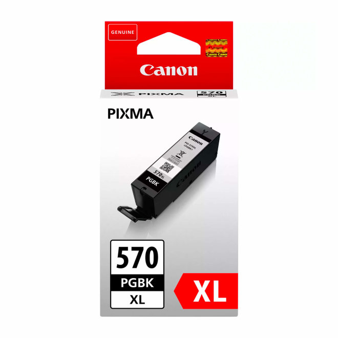 Canon PGI-570PGBK XL High Yield Pigment Black Ink Cartridge, tinta, cca 500 ispisa, Original [0318C001]