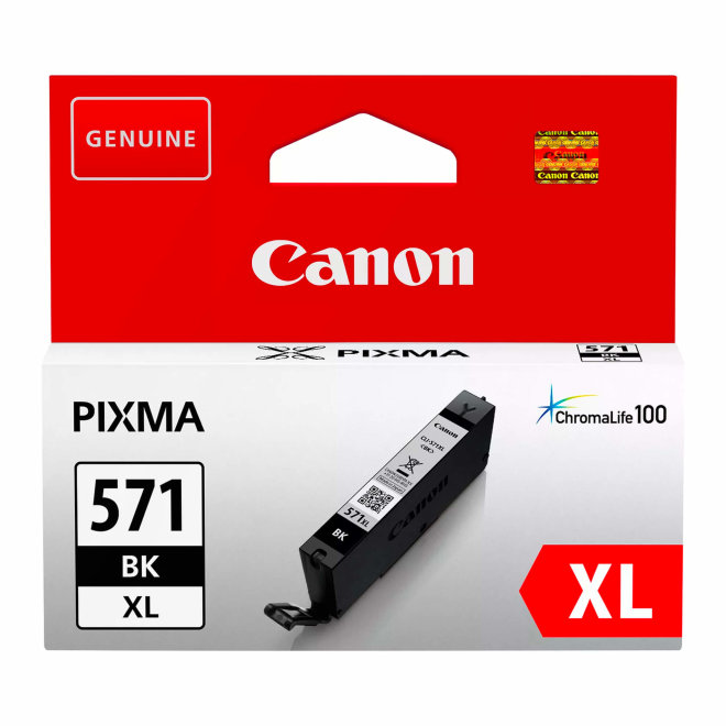 Canon CLI-571XL High Yield Black Ink Cartridge, tinta, cca 895 ispisa, Original [0331C001]