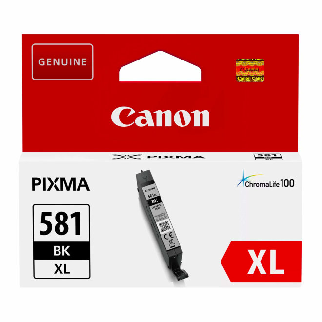 Canon CLI-581XL High Yield Black Ink Cartridge, tinta, cca 520 fotografija, Original [2052C001]