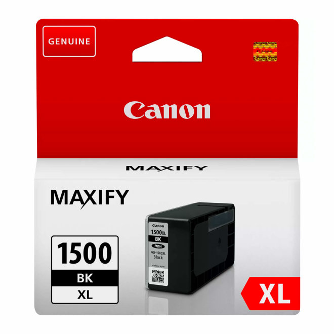 Canon PGI-1500XL High Yield Black Ink Cartridge, tinta, cca 1.200 ispisa, Original [9182B001]