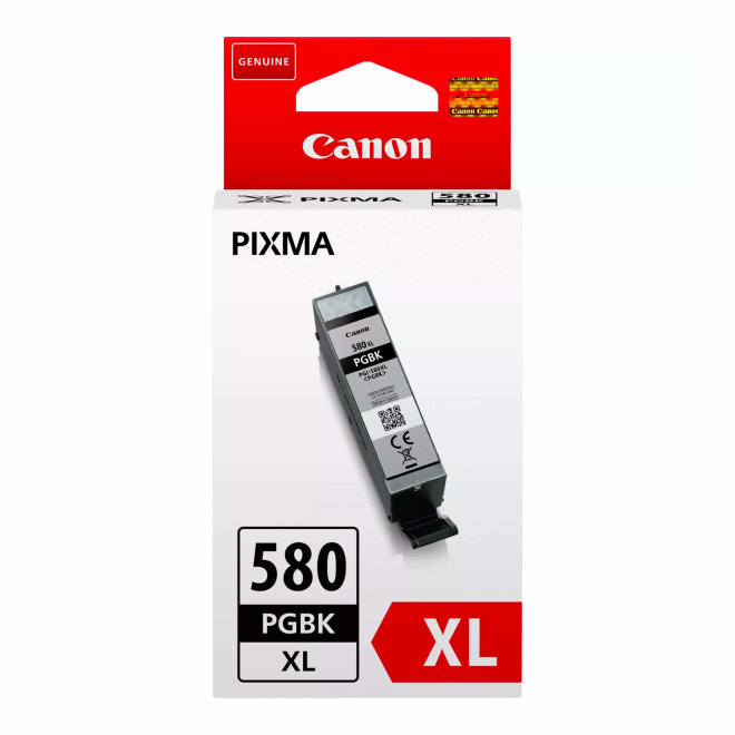 Canon PGI-580XL High Yield Pigment Black Ink Cartridge, tinta, cca 400 ispisa, Original [2024C001]