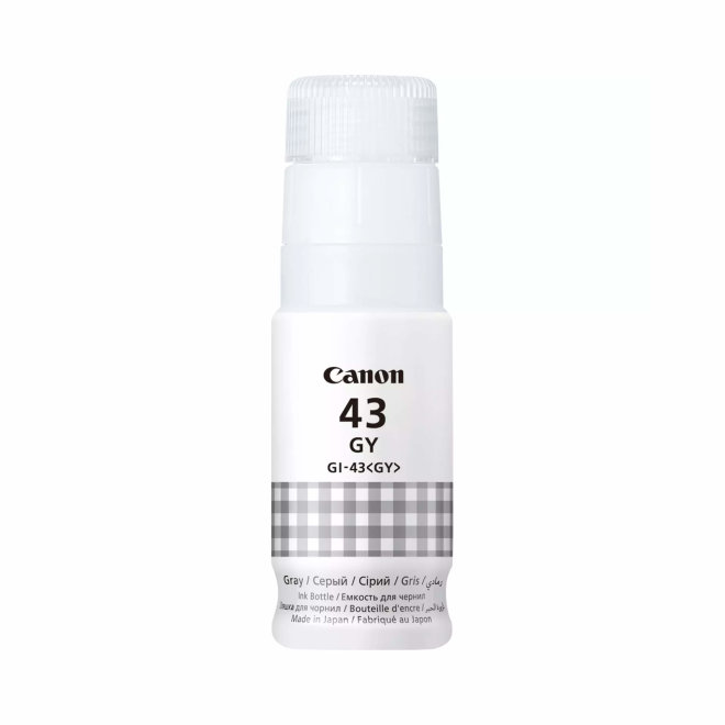 Canon GI-43GY Grey Ink Bottle, tinta u bočici, 60 ml, Original [4707C001]