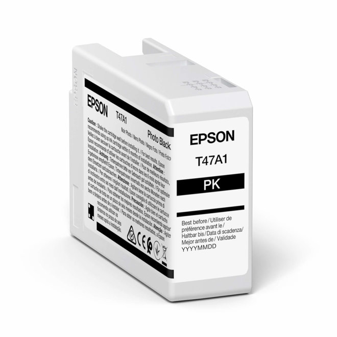 Epson Singlepack Photo Black T47A1 UltraChrome Pro 10 ink 50ml, Original [C13T47A100]