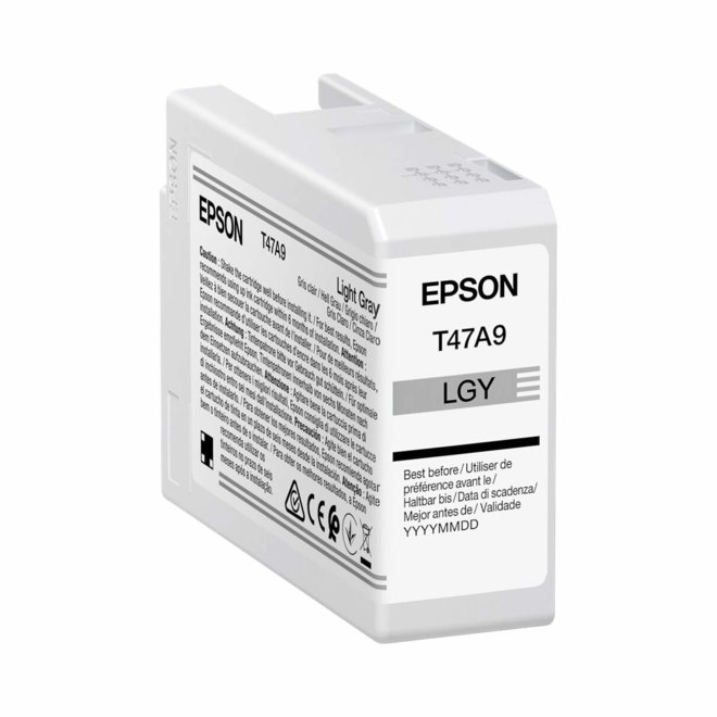 Epson Singlepack Light Gray T47A9 UltraChrome Pro 10 ink 50ml, tinta, Original [C13T47A900]