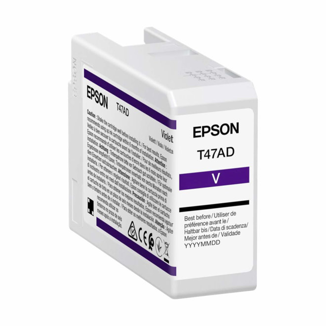Epson Singlepack Violet T47AD UltraChrome Pro 10 ink 50ml, tinta, Original [C13T47AD00]