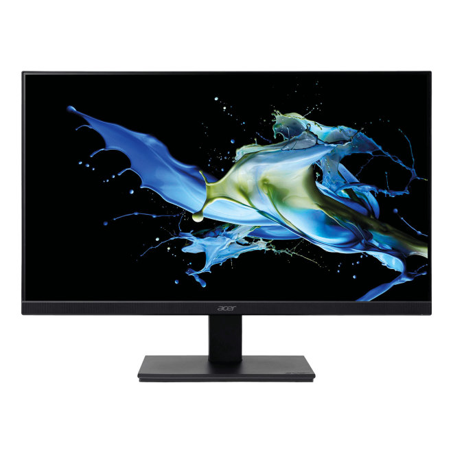 Acer V247Ybip, LED monitor, 23.8", 1920 x 1080 Full HD (1080p) @ 75 Hz, IPS, 250 cd/m², 1000:1, 4 ms, HDMI, VGA, DisplayPort, Matte Black [UM.QV7EE.004]