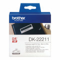 Brother DK-22211 rola s kontinuiranim poliestarskim naljepnicama, Original [DK22211]