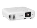Copy Electronic vam predstavlja Projektor EPSON EB-W49. Na fotografiji je bijeli projektor. Vidi se prednja strana uređaja, i projektor je zakrenut malo u desnu stranu
